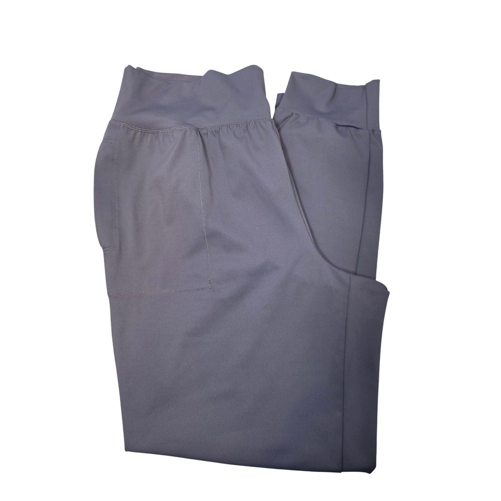Ideology Womens High Rise Activewear Joggers Gray Size Large Pockets Stretch L